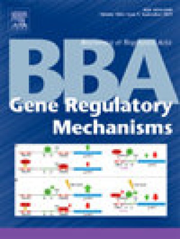 Biochimica Et Biophysica Acta 基因調控機制